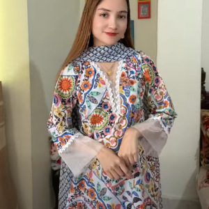 Multi print kurti
