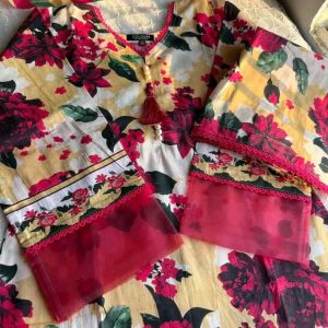 Rose Printed 3pcs