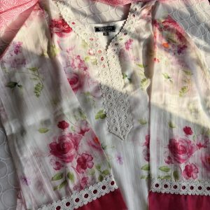 Rose Print Kurti