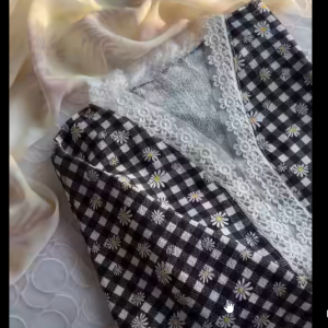 Daisy Gingham kurti