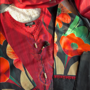 Red lily 3 pc