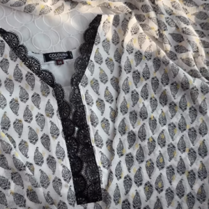 Leaf printed kurti