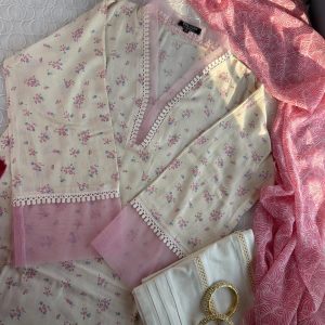 Cotton floral kurti