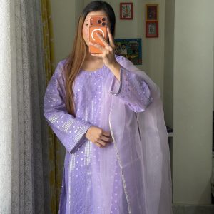 Lilac dollar 3pc