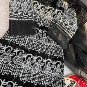 Black Tissue Kurti