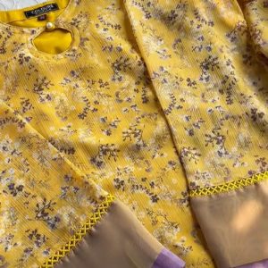 Mustard Mist Kurti