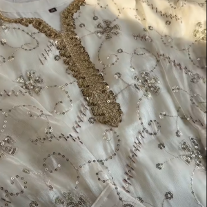 White sequin 3 pc