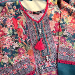 Teal Garden 3pc