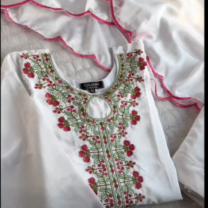 white ethnic co-ords