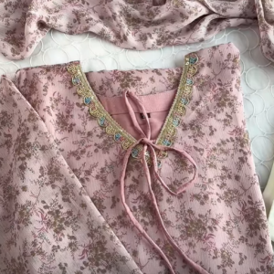 vintage petal kurti