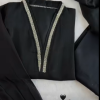 black silver 3pc