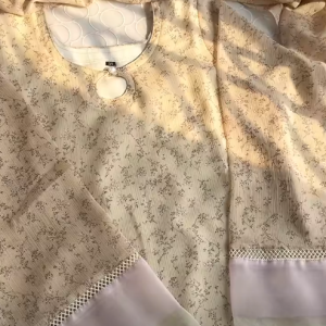 Dark cream kurti