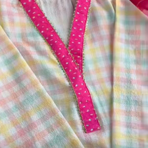 Pastel rainbow kurti
