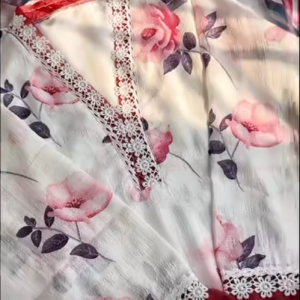 Rose Radiance Kurti
