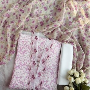 Lavender Lace Cotton