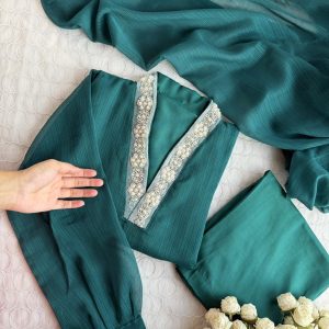 Teal Elegance 3 pc