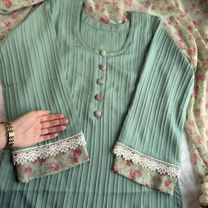 mint-paste kurti