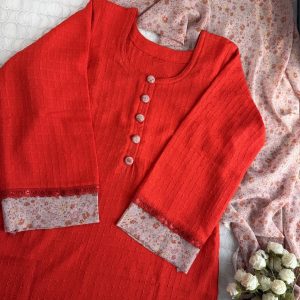 red box kurti