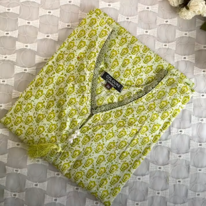 Lemon green 3 piece