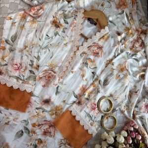 Orangey rose kurti
