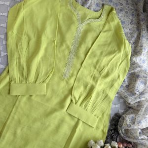 lime magic kurti