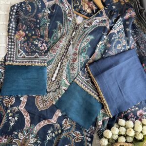 blue nakshi 3 pc