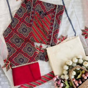 ajrakh print 3pc