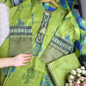olive blue 3 pc