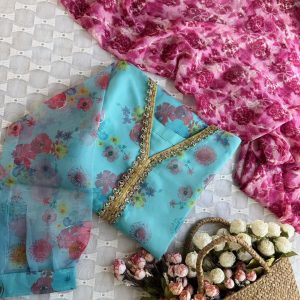 azure bloom kurti