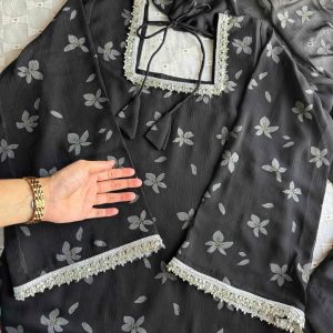 Ash Flower Kurti