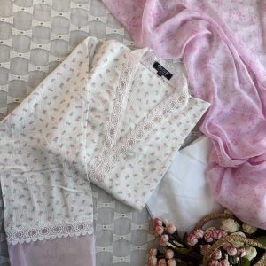 pinky ethnic kurti
