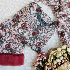 rosewood flower kurti