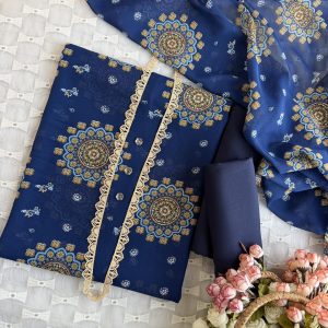blue round nakshi