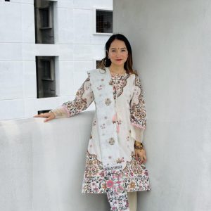 white nakshi 3 pc
