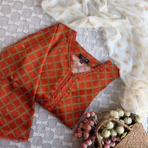 cross chain kurti