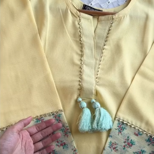 Butter Yellow kurti