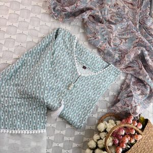 buti print kurti