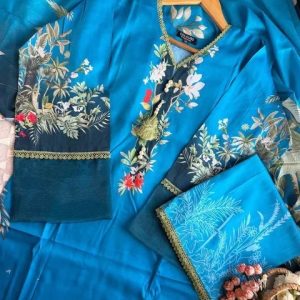 paisley blue 3pc