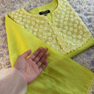 lime bloom kurti