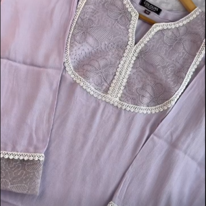 light violet kurti