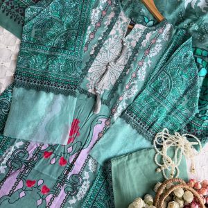 Mint green three piece