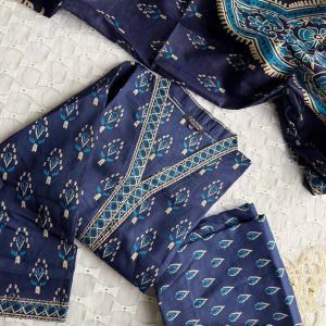 navy joypuri 3pc