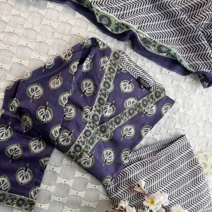light purple joypuri 3pc