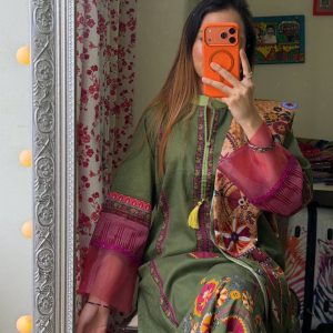 Deep olive 3pcs
