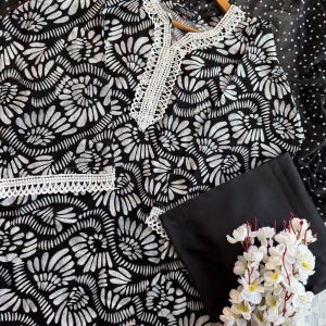 Zebra bloom kurti