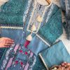 Teal lavender three piece
