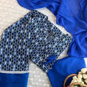 Royal Blue Chain kurti