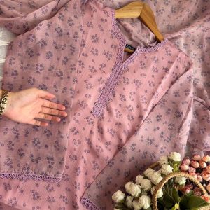 onion pink bloom kurti