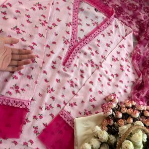 Fuchsia Frosting kurti