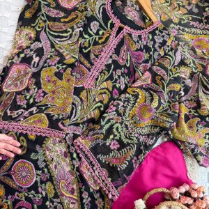 black paisley kurti